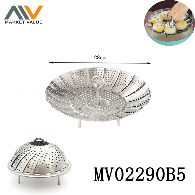 28cm SS Steamer Basket