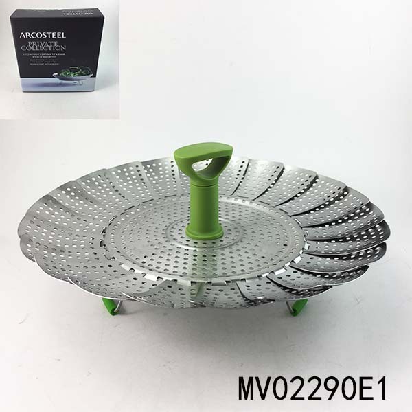 SS VAGETABLE STEAM 28CM in BOX