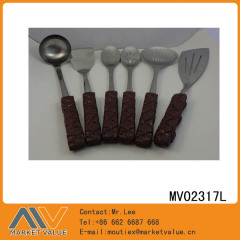 6PCS SS KITCHEN TOOLS with RESIN HandleSTEAK