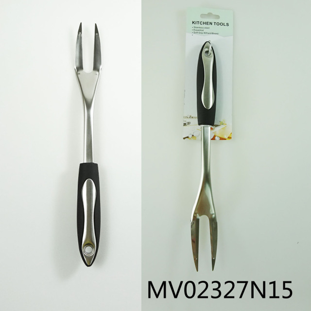 SS MEAT FORK