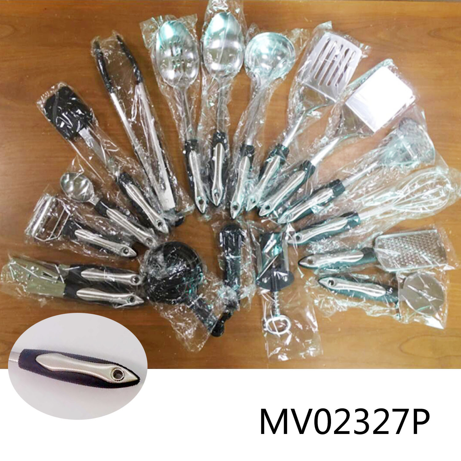 23PCS KITCHEN TOOLS with SOFT GRIP in CB