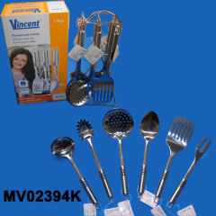 6PCS KITCHEN TOOLS with KITCHEN RACK style 3