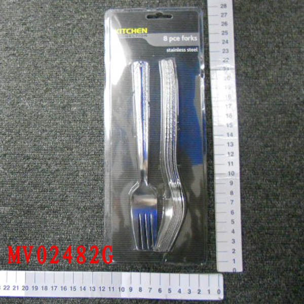 8PCS SS DINNER FORKS