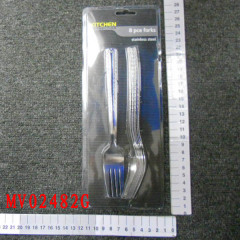 8PCS SS DINNER FORKS