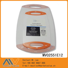 2PCS PLASTIC CUTTING BOARD SP