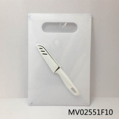 2PCS PLASTIC CUTTING BOARD and STAINLESS STEEL KNIFE SP