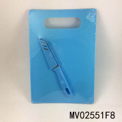 PLASTIC CUTTING BOARD STAINLESS STEEL KNIFE SP