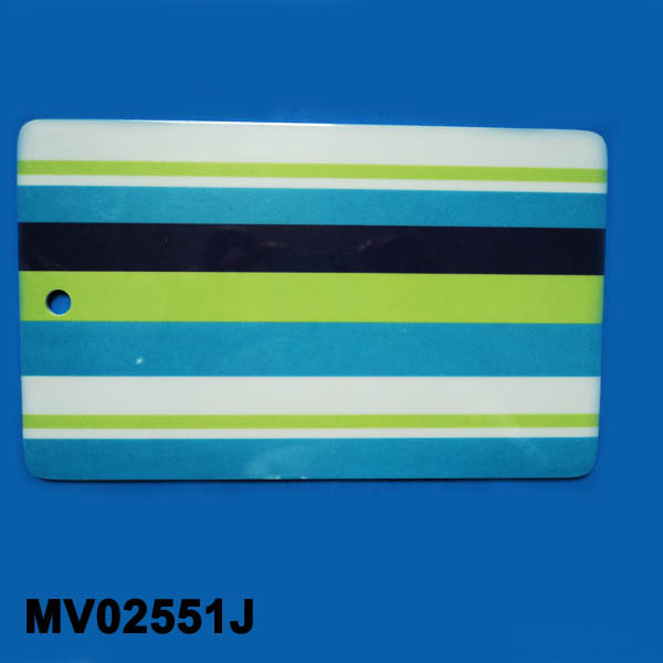 100percent MELAMINE CUTTING BOARD with 4PCS SILICONE MAT style 2
