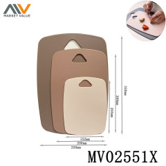 3 Piece Plastic Cutting Board Set SP