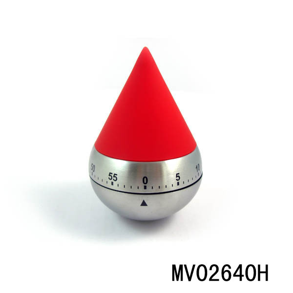 WATER DROP SS Stand 60 MINUTE TIMER POLY BAG and WHITE BOX