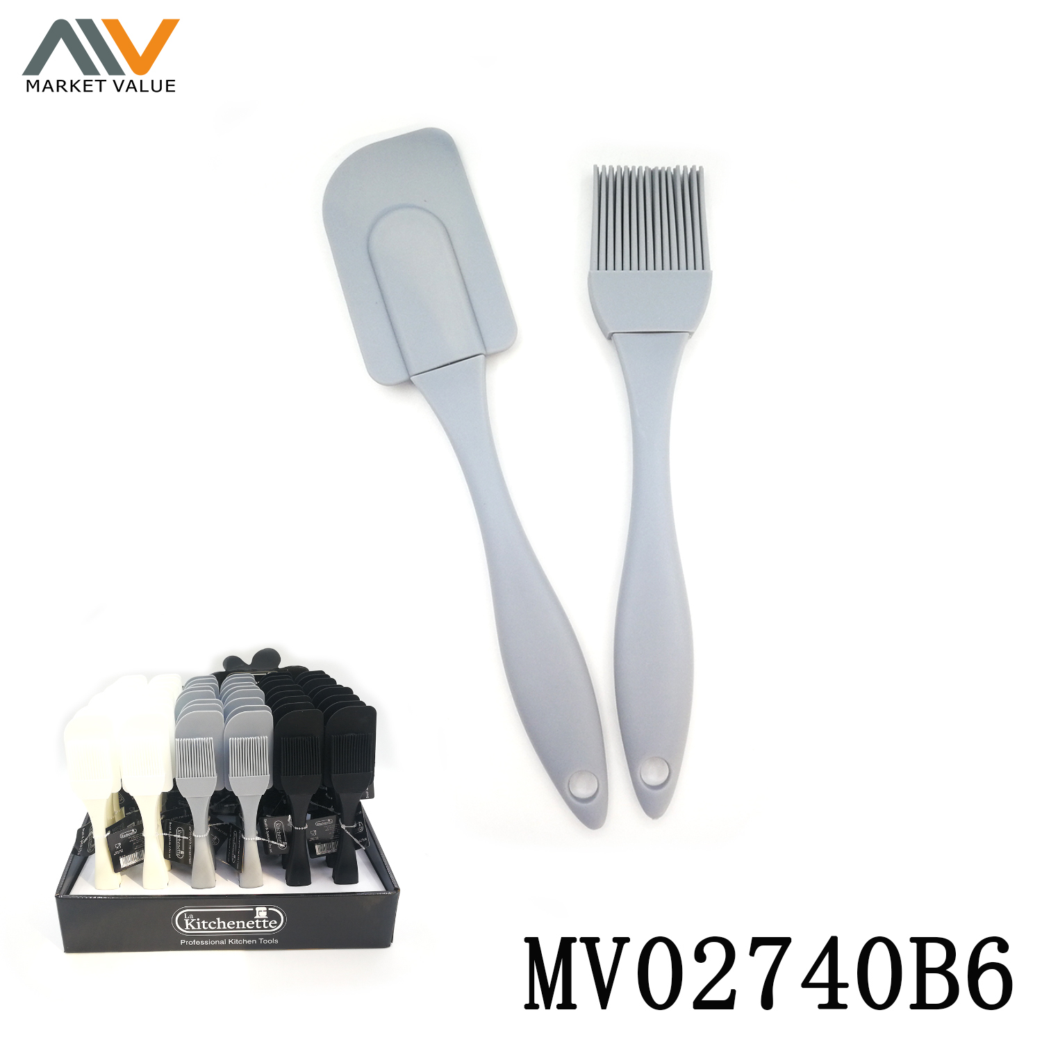 Silicone Brush and Spatula Set