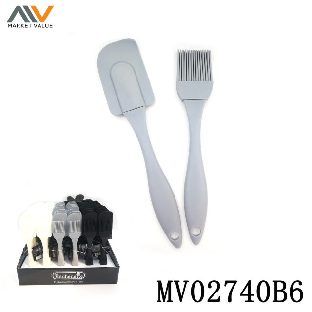 Silicone Brush and Spatula Set