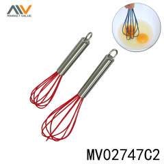 SETS OF 2PCS EGG WHISK SET with SS Handle TC