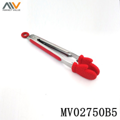 7in Silicone with Stainless Steel FooDClip
