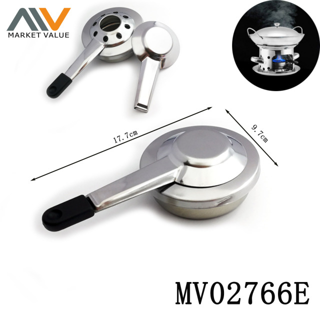 SS Burner with Plastic Handle In Polybag style 2