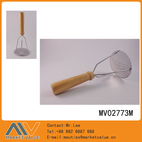 POTATO PRESS WOODEN Handle 430