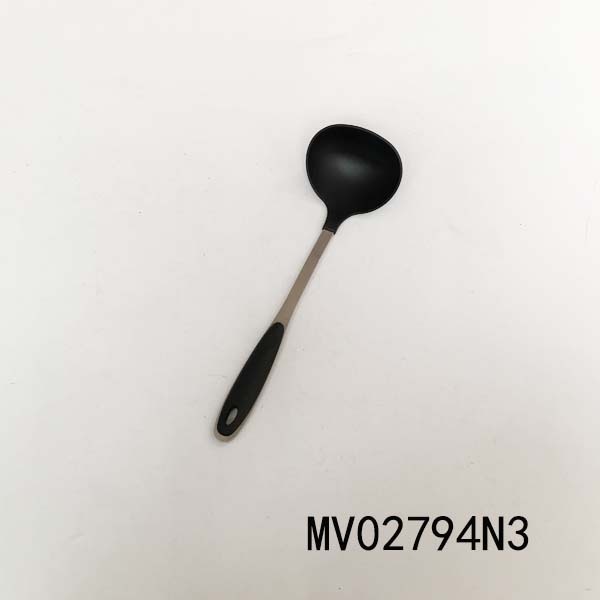 NYLON KITCHEN TOOLS with PLASTIC and STAINLESS STEEL Handle STRAINER