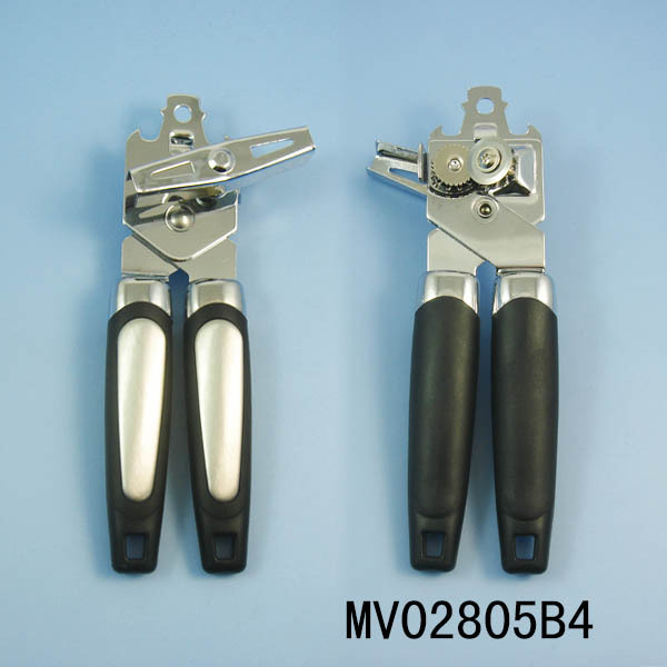 CHROME CAN OPENER with PLASTIC Handle TC
