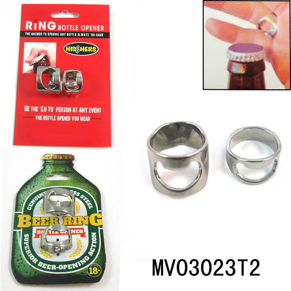 2PCS FINGER RING BOTTLE OPENER TC