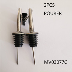 2PCS SILCONE with 201 SS POURER