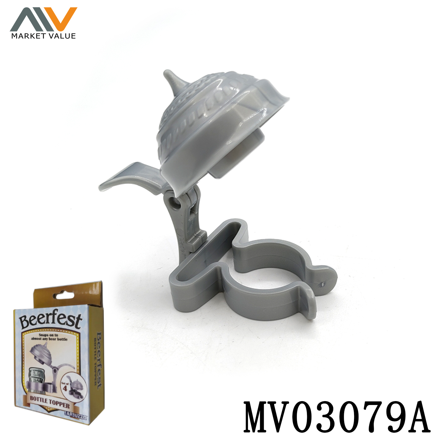 4Pcs Champagne Tap and Stoper in CB