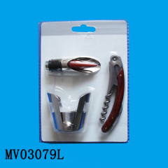 Set Of 3Pcs Wine Set in Book Box