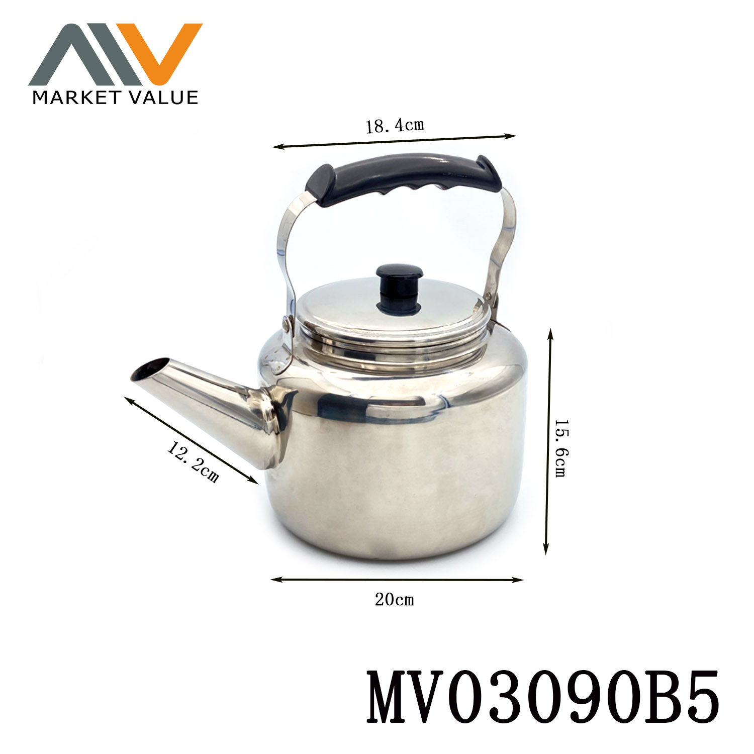 Stainless Steel Kettle in CB