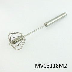12in SS SPIN EGG BEATER