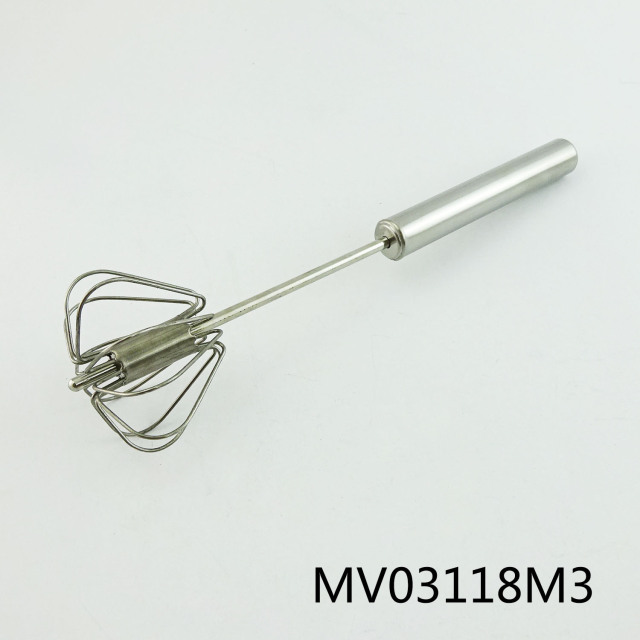 10in SS SPIN EGG BEATER
