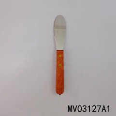 SS BUTTER KNIFE IN WOODEN Handle