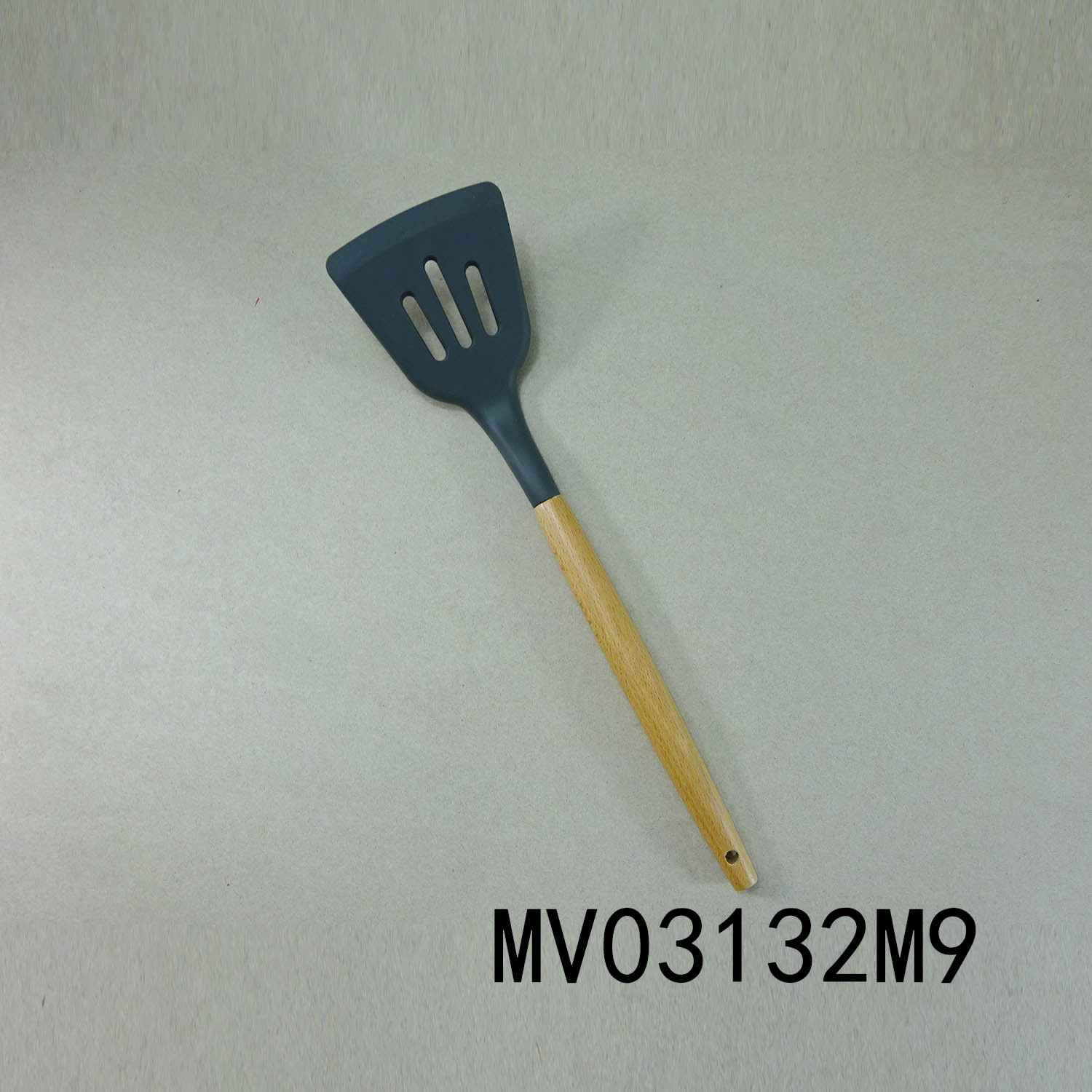 SILICONE TURNER with WOODEN Handle TC