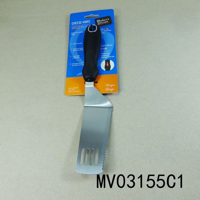 Stainless Steel Cheese Shovel with TPR Handle TC