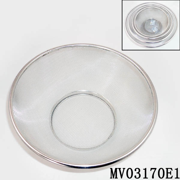 25CM SS FRUIT BASKET