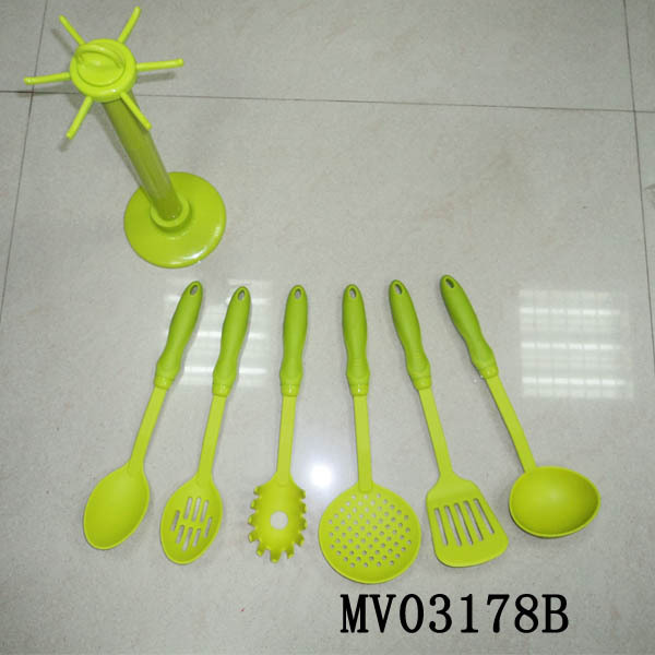 6PCS NYLON KITCHEN TOOLS and KITCHEN RACK