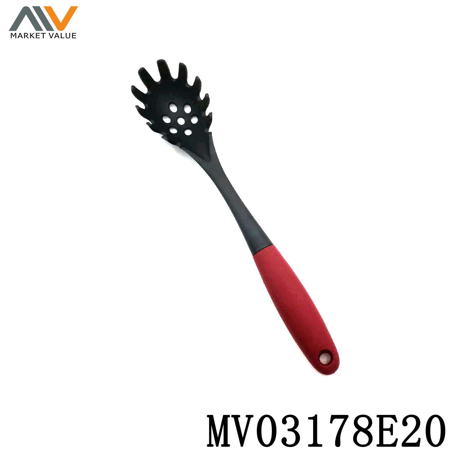 RUBBER Handle NYLON KITCHEN TOOLSS PAGHETTI SCOOP TC style 10