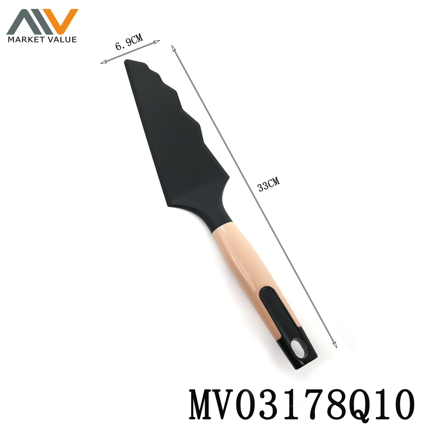Nylon Cake Shovel with ABS Handle TAG