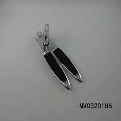 CHROME CAN OPENER with PLASTIC Handle TC style 2