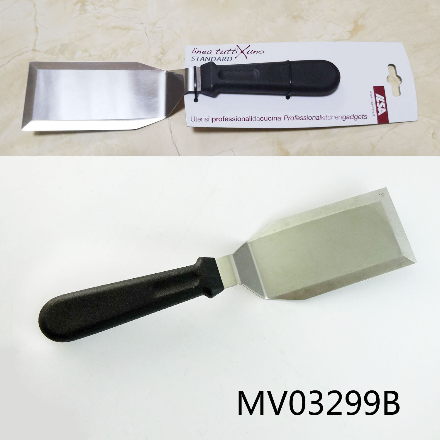 SS BUTTER KNIFE with PP Handle TC style 2