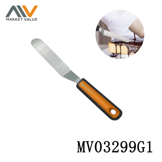 8 in Butter Knife with TPR Handle TC