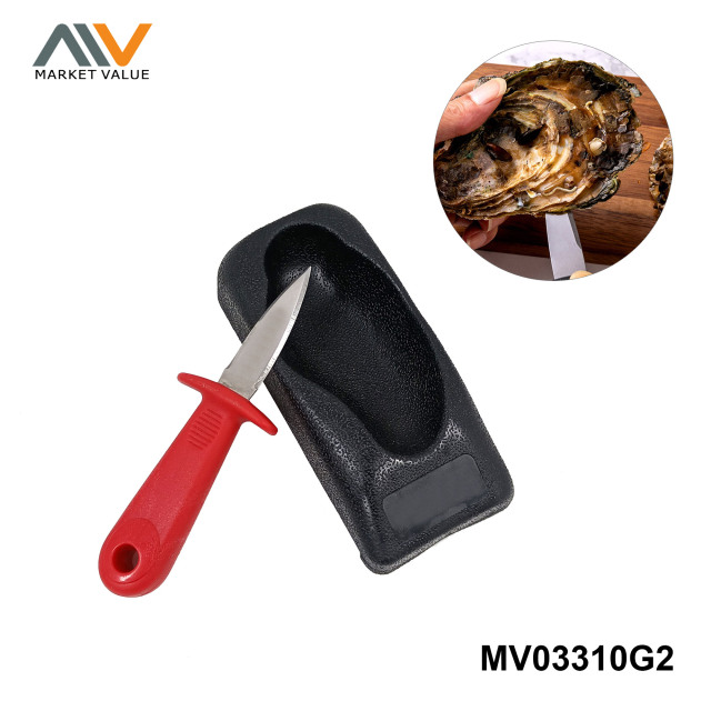 OYSTER KNIFE with TRAY SET