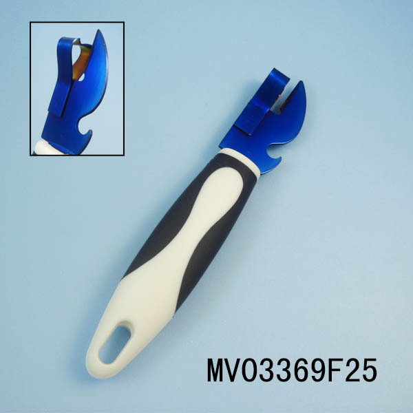 TITANIZE KITCHEN TOOLS RUBBER and PLASTIC Handle BOTTLE OPENER TC style 3