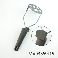 RUBBER and PLASTIC Handle NON STICK POTATO PRESS TC
