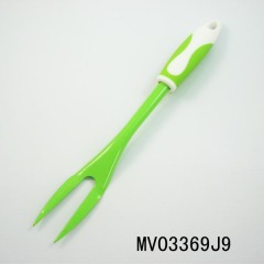 SS RUBBER and PLASTIC Handle NON STICK FORK TC style 2