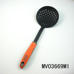 NYLON KITCHEN TOOLS with PLASTIC and RUBBER Handle STRAINER style 4