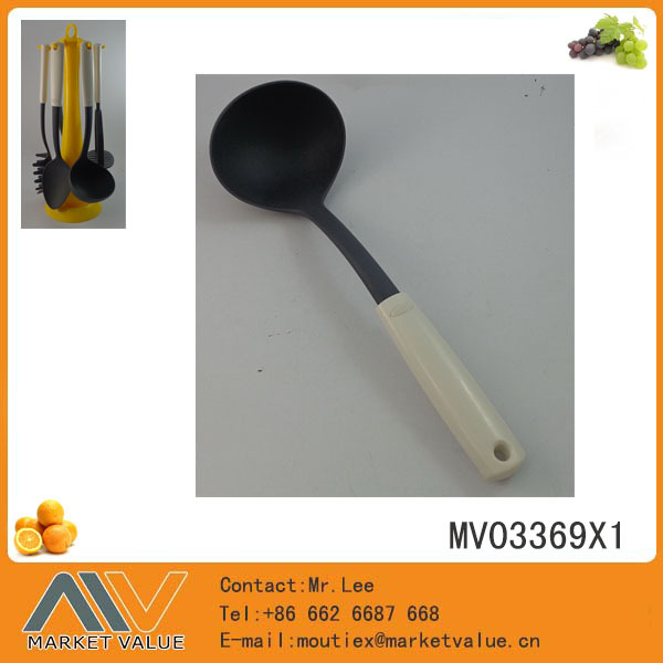 NYLON KITCHEN TOOLS with ABS WHITE Handle SOUP