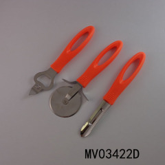 3PCS KITCHEN TOOL with PP Handle TC