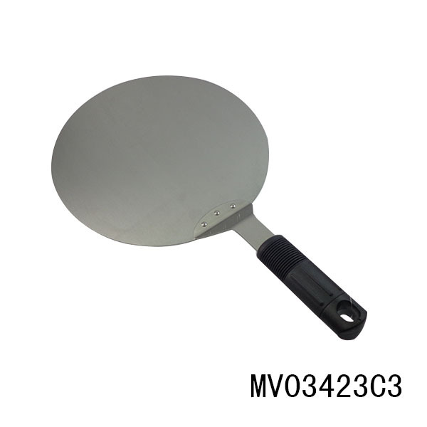 10in SS KITCHEN TOOLS SHOVEL with PP and PV Handle HANGTAG