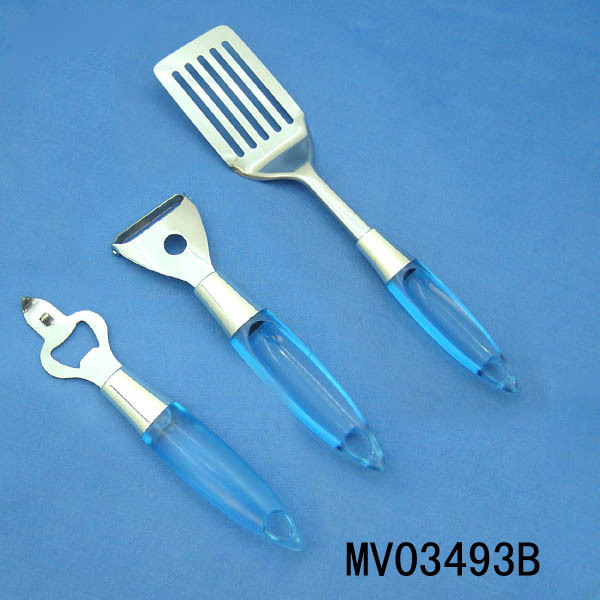 SS SLOTTED SHOVEL and BOTTLE OPENER and PEELER