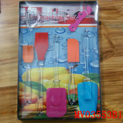 3PCS BUTTER KNIFE with 3PCS BUTTER BRUSH