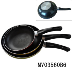 3PCS ALUMINIUM FRY PAN20CM 26CM 30CM CB